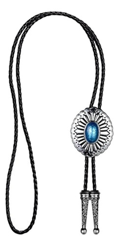 - Colar De Couro De Cowboy Bolo American Lariat Rodeo
