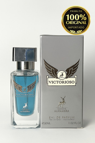 Perfume Árabe Victorioso Maison Alhambra 30ml Edp Original Importado Lacrado Eau De Parfum - Insp. Invictus - Promoção ( Mais Vendido )