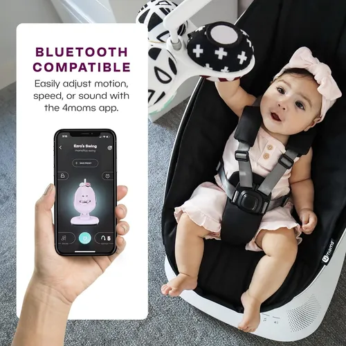 4moms Mamaroo - Columpio Para Bebé Multimovimiento,