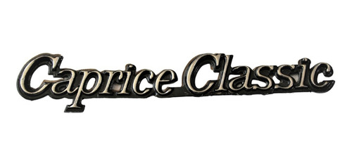 Emblema Caprice Classic Chevrolet Auto Clasico Metal