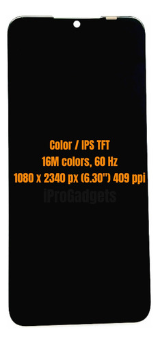 Zc Compatible Pantalla Táctil Lcd Display Para Umidigi A7