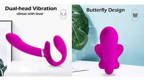 Vibrador Para Mujeres Doble Cabeza Consolador Doble Penetrac