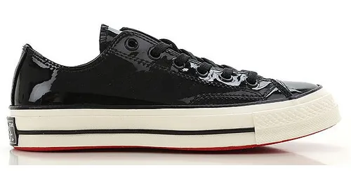 Converse 70s Ox Black Negros Charol | Envío gratis