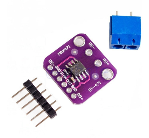Sensor Corriente Voltaje Gy-471 3a Max471 Precision Arduino