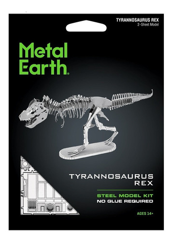 Fascinations Metal Earth Dinosaurio T-rex Para Armar