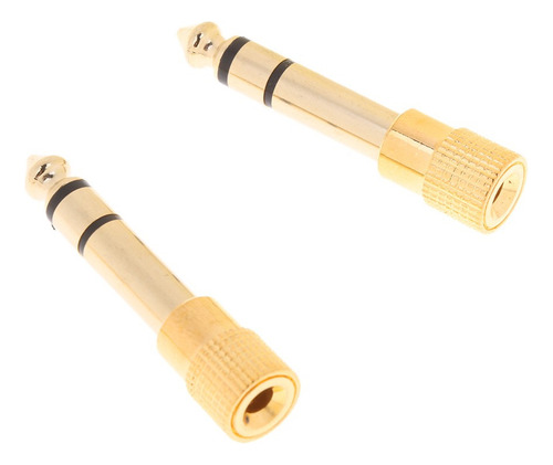 Adaptador De Sonido Estéreo De 6,3 Mm 1/4 A 3,5 Mm 1/8