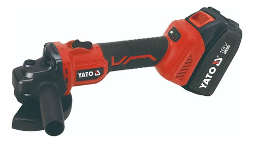 Esmeril Inalambrico Yato Yt-8282995 5 4ah Brushless Color Rojo Frecuencia 50hz