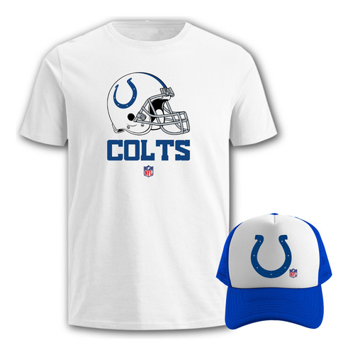 Paquete Playera Sublimada + Gorra Mod Indianapolis Colts