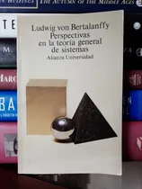 Comprar Perspectivas En La Teoría General De Sistemas 