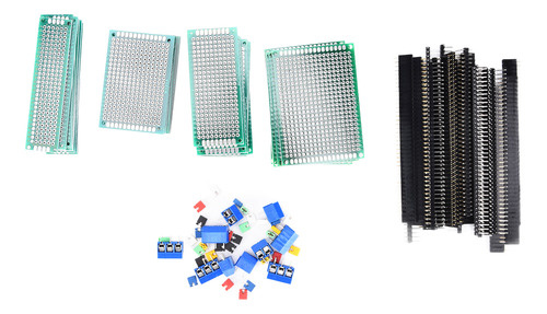 Kit De Placas Pcb De Doble Cara, 100 Piezas, Impreso Univers