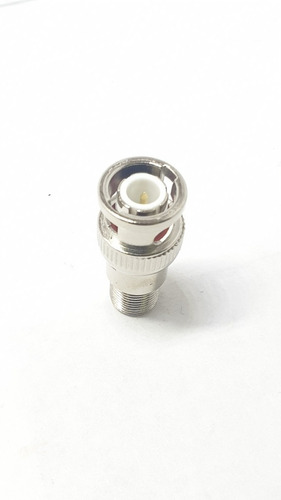 Convertidor Bnc Macho A Coaxial F Hembra