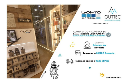 Estuche Kit Gopro Handler + Vincha Maletin Hero 5 6 7