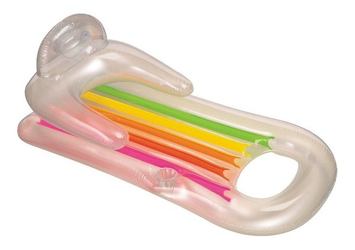 Colchoneta Inflable Pileta Intex Rey Kool 160x85 Cm