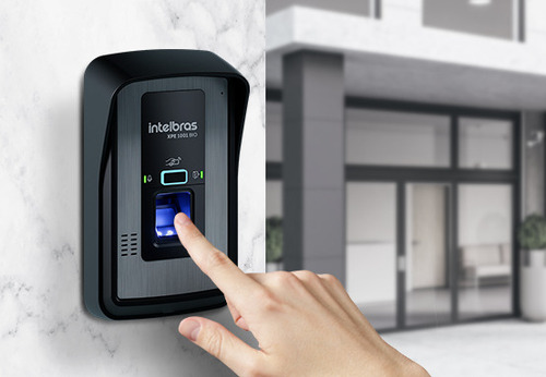 Porteiro Eletrônico 13 Tecla Xpe 1013 Biometria Intelbras