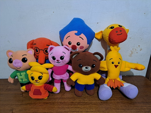 Set 8 Peluches De Plim Plim Y Sus Amigos 55 Cm Pack Juguetes