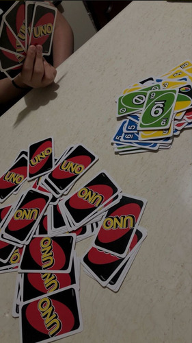 Original, Uno Juego De Cartas Familiar- Matel- Español