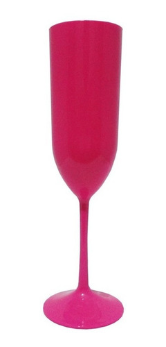 Imagem 7 de 10 de 12 Taça De Champanhe Acrílica Lisa Cristal 180ml Champagne