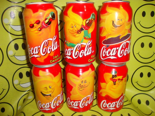 Coca Cola Verano 2001 Latas Coleccion Completa