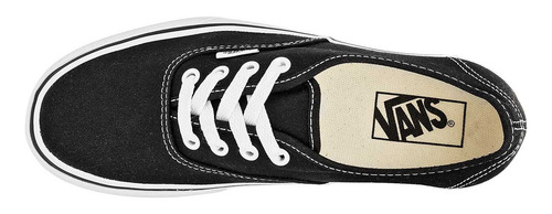 Tenis Vans Authentic Platform Color Negro Para Dama 22 Al 26