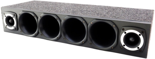 Imagem 4 de 6 de Caixa Som Corneteira 4 Drivers 2 Tweeters + Modulo Stetsom