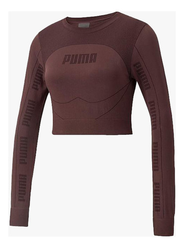 Camiseta Puma Evostripe Evoknit Ls Tee Manga Larga Mujer