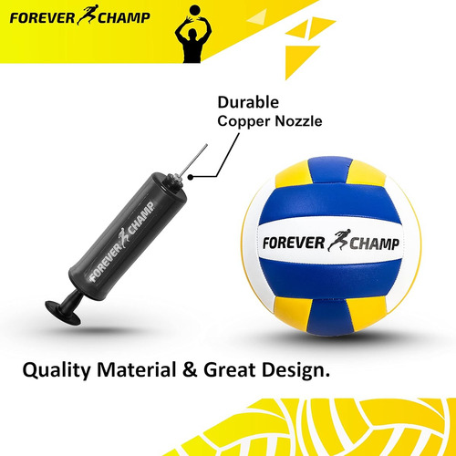 Red De Voleibol Forever Champ Con Pelota De 15x90cm