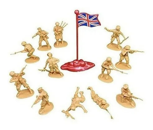 Figuras De Accion De Los Hombres Del Ejercito -soldados De W