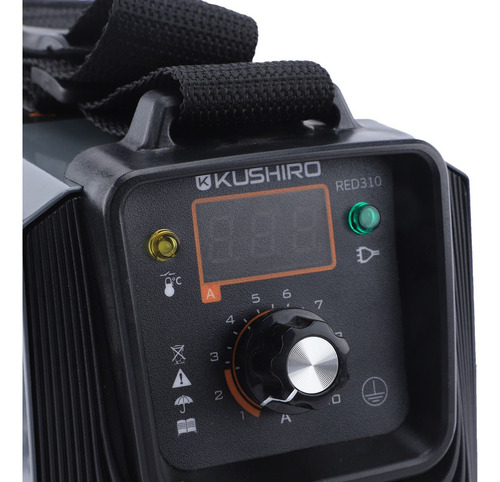 Soldadora Inverter Anti Stick Mma 200 Amp Electrodo Kushiro Color Rojo Frecuencia 50/60 Hz