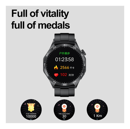Reloj Inteligente Lemfo Hk4 Bluetooth Calling Nfc Para Exter