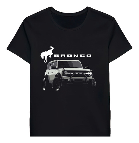 Remera Ford Bronco First Edition Cactus Gray Murica 53727682