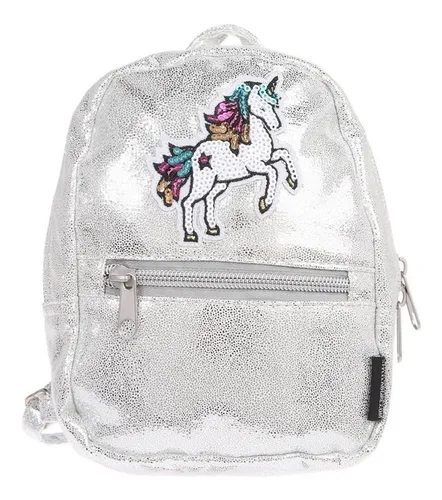 Mini Mochila De Unicornio Fashion Angels Plateada Ni a Mujer