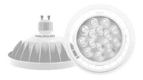 Lampara Led Ar 111 Macroled 11w Blanco Calido 3000 K Gu-10