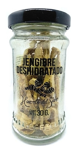 Jengibre Deshidratado 30g - Listo Para Usar - Huerto Del Sur