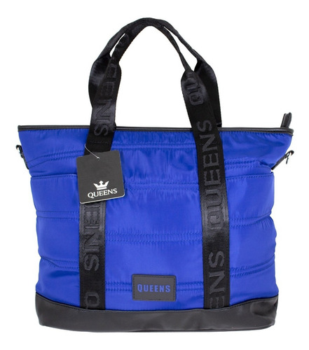 Queens Cartera Bandolera Urbana Mujer Bolso Azul Qv22212