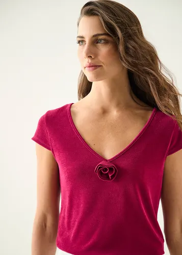 Polera Lisa Fucsia Ash 14207125051116