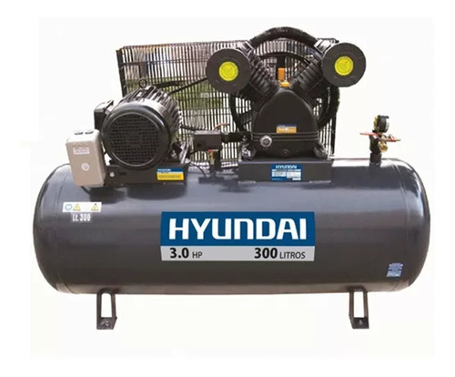 Compresor Hyundai Hyc300 - 300l - 3hp Trifásico 220v - Tyt