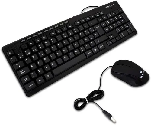 Mouse y teclado alambrico hotsell