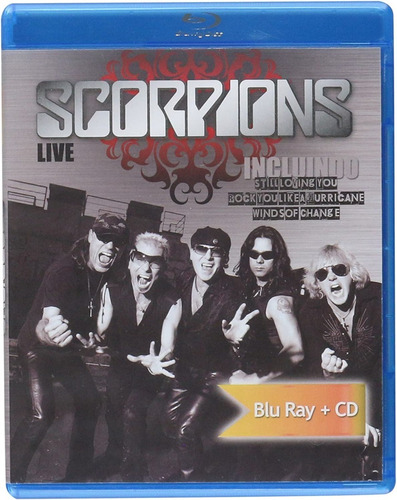 Scorpions Live | Blu Ray + Cd Música Nuevo