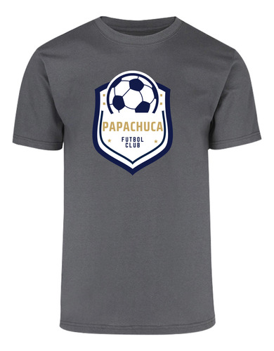 Playera Hombre Papachuca Pachuca Fútbol Logo Azul
