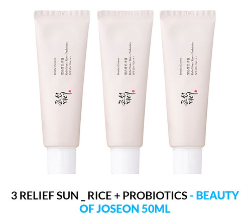 3 Relief Sun _ Rice + Probiotics - Beauty Of Joseon 50 Ml