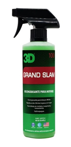 3d Desengrasante Limpia Motores Grand Slam 500 Ml