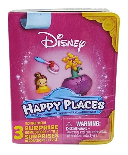 Caja Sorpresa Decoraciones Casa Princesa Happy Places Disney Color Rosa