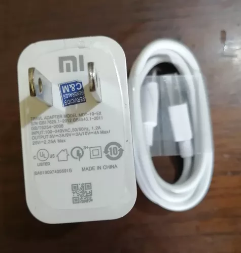 Xiaomi Cargador Original Xiaomi Redmi Note 8 Pro - El Compras