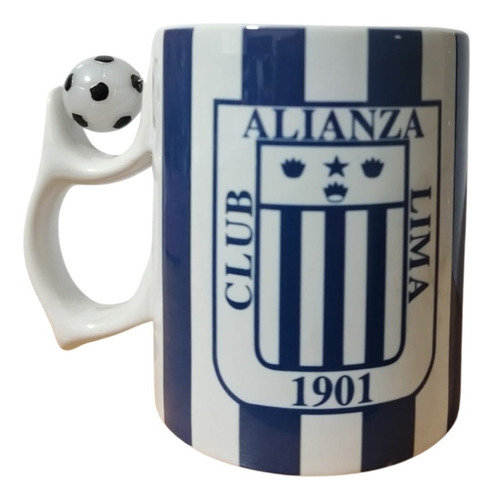 Tazas Personalizada Con Asa Pelota Con Logos, Fotos, Nombres