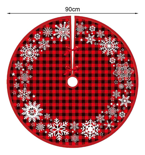 Falda Cheers.us Con Forma De Muñeco De Nieve, 36 Pulgadas, D
