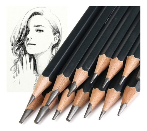 Lápiz De Dibujo Profesional Sketch Art Lápiz Para Dibujar