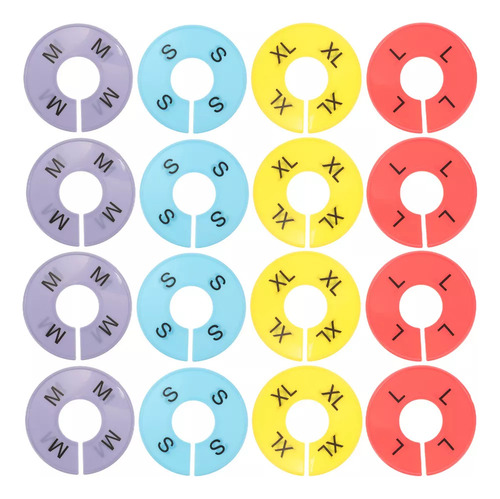 Separadores De Ropa, Separadores De Tallas Simples, 20 Unida