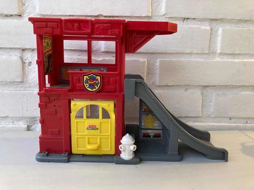 Figura Estación De Bomberos Fisher Price Little People