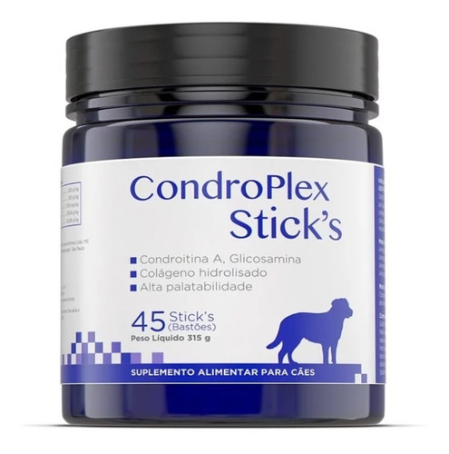 Suplemento Alimentar Condroplex Sticks 45unt 10kg Avert Full