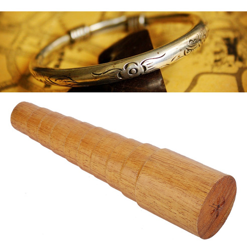 Brazalete De Madera Con Forma De Mandril, Tamaño Escalonado,